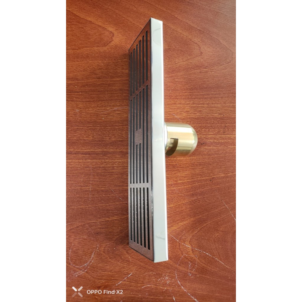 Phễu thoát sàn, lược rác chữ nhật inox SUS304 Bóng chống hôi chống côn ...