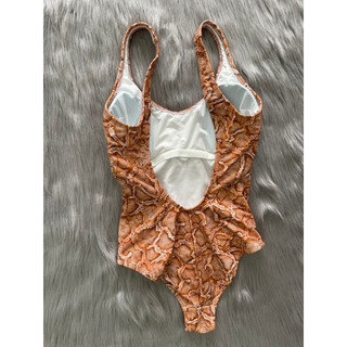Basic Bikini đi biển một mảnh liền thân họa tiết hàng xuất dư ZINGARA