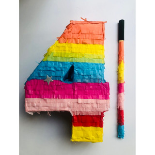 Pinata đập kẹo Number 4 - Quà tặng sinh nhật độc đáo dành cho bé