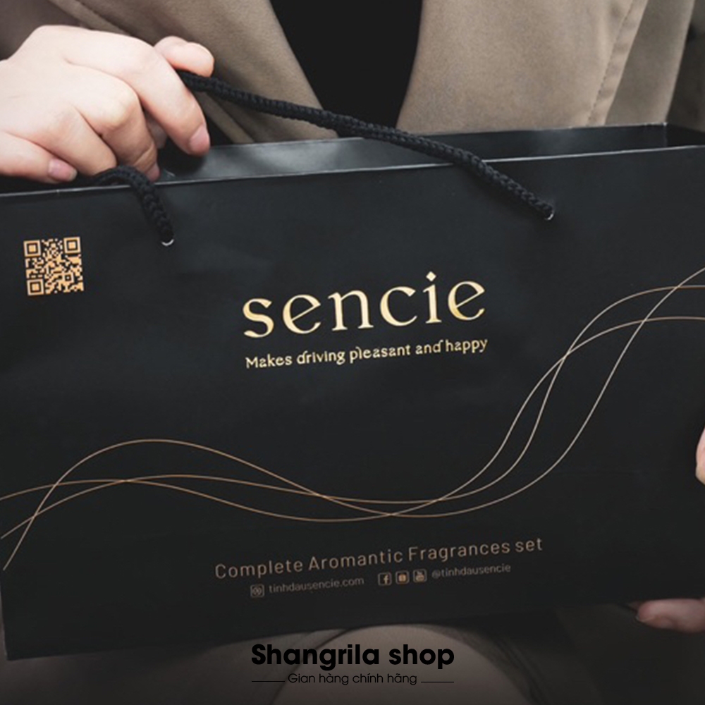 Set VIP 3 chai Tinh dầu thơm xe hơi cao cấp SENCIE