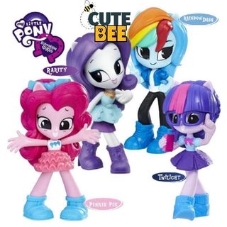 Búp bê My Little Pony cao 7cm xuất dư không hộp - Đồ chơi CUTEBEE tặng kèm shopkins