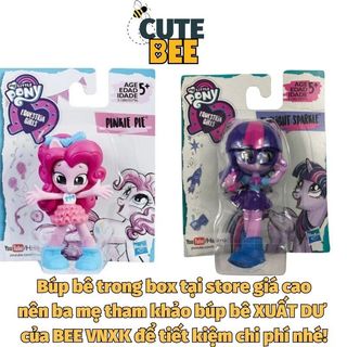 Búp bê My Little Pony cao 7cm xuất dư không hộp - Đồ chơi CUTEBEE tặng kèm shopkins