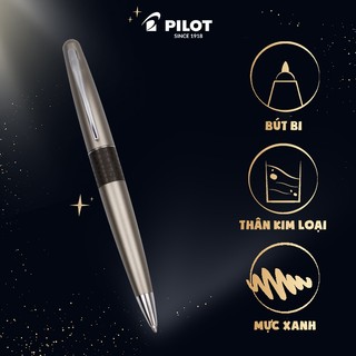 [3 mẫu] Bút bi ký tên Pilot cao cấp Mr2 Hoa văn lông thú hoang dã mực xanh tip 1.0mm chính hãng