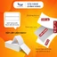 Giấy In Bill Khổ A6 Tệp 500 Tờ In Đơn Shopee. Giấy In Nhiệt A6 100x150mm Tệp 500 Tờ Loại Dày