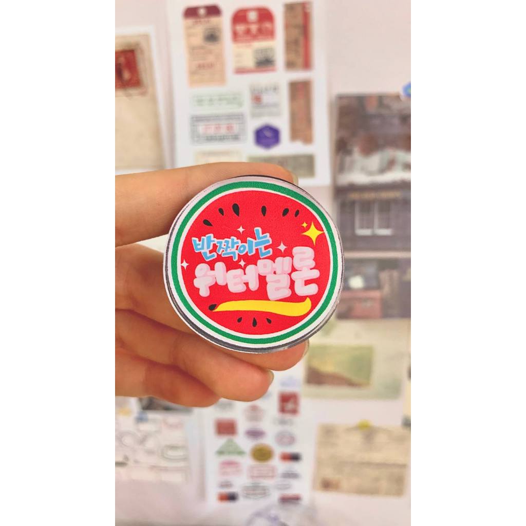 Popsocket giá đỡ điện thoại Watermelon K-Drama Twinkling Watermelon Dưa ...