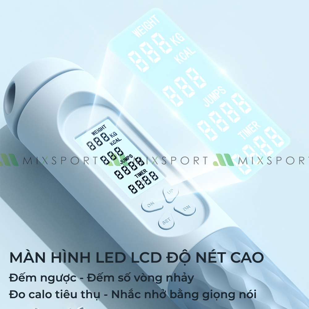 Ảnh Dây Nhảy Thể Dục Đếm Số Vòng Tự Động, Dây Tập Nhảy Không Dây Giảm Cân Tại Nhà 3