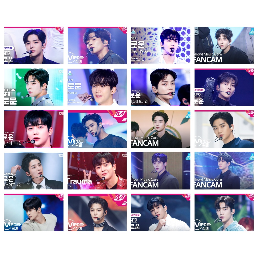 Lomo card 1 mặt 20 ảnh SF9 - Rowoon Thumbnail | Shopee Việt Nam