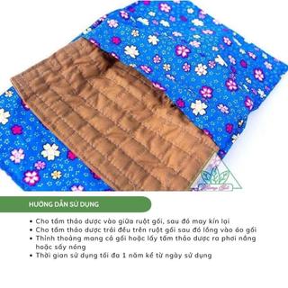 Tấm Lót Gối Kê Đầu Thảo Dược HƯƠNG QUẾ, mang đến bạn một giấc ngủ sâu