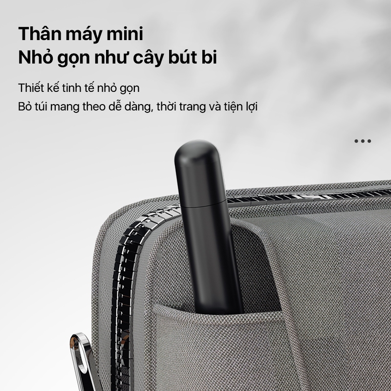 Ảnh Máy tỉa lông mũi Enchen EN005 tốc độ cao 7000 vòng nhỏ gọn dùng pin AA, an toàn sử dụng - BH 3 tháng 4
