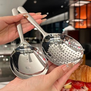 Thìa Chockmen bản to [84], cán đặc, nông lòng kiểu dáng Hàn Quốc