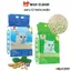 Cát Mèo, Cát Vệ Sinh Cho Mèo Đậu Nành Hương Sữa, Tofu Hạt Nhuyễn, Hạt Nhỏ Max Clean 2.5KG