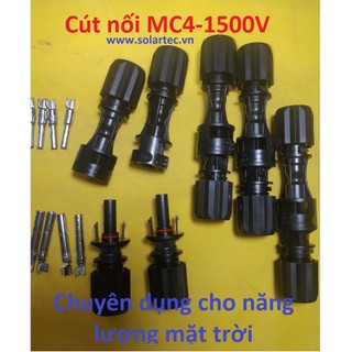 JACK MC4-1500v chuyên dụng cho cáp năng lượng mặt trời