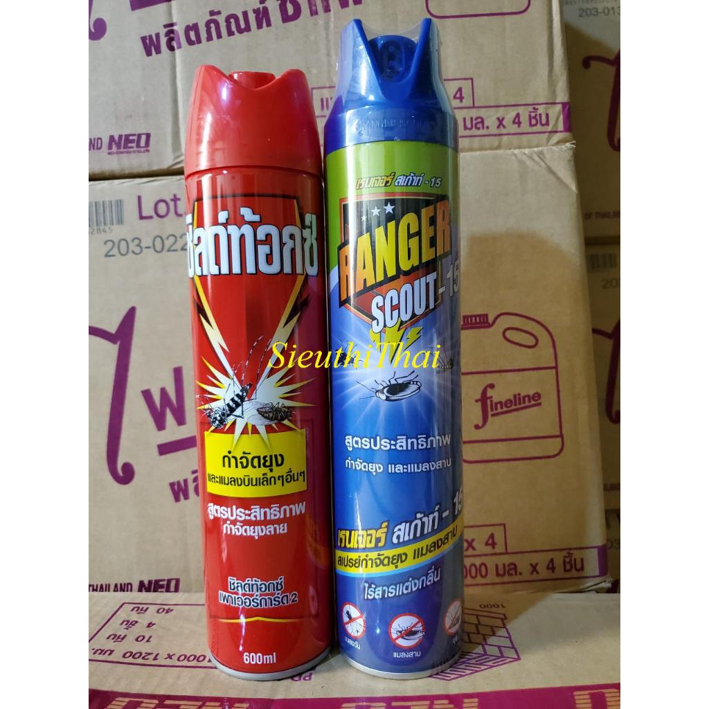 Bình Xịt Muỗi Gián, Ruồi, Kiến Chai 600 ML Thái Lan | Shopee Việt Nam