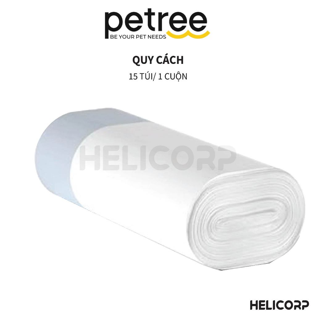 Ảnh Túi Rác Máy PETREE x HeLiPet Máy Dọn Phân Mèo, Máy Vệ Sinh Cho Mèo - HeLiCorp 4