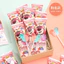 kẹo mút gấu dâu 1 cái 10gr sẵn 2 vị combo 10 cai