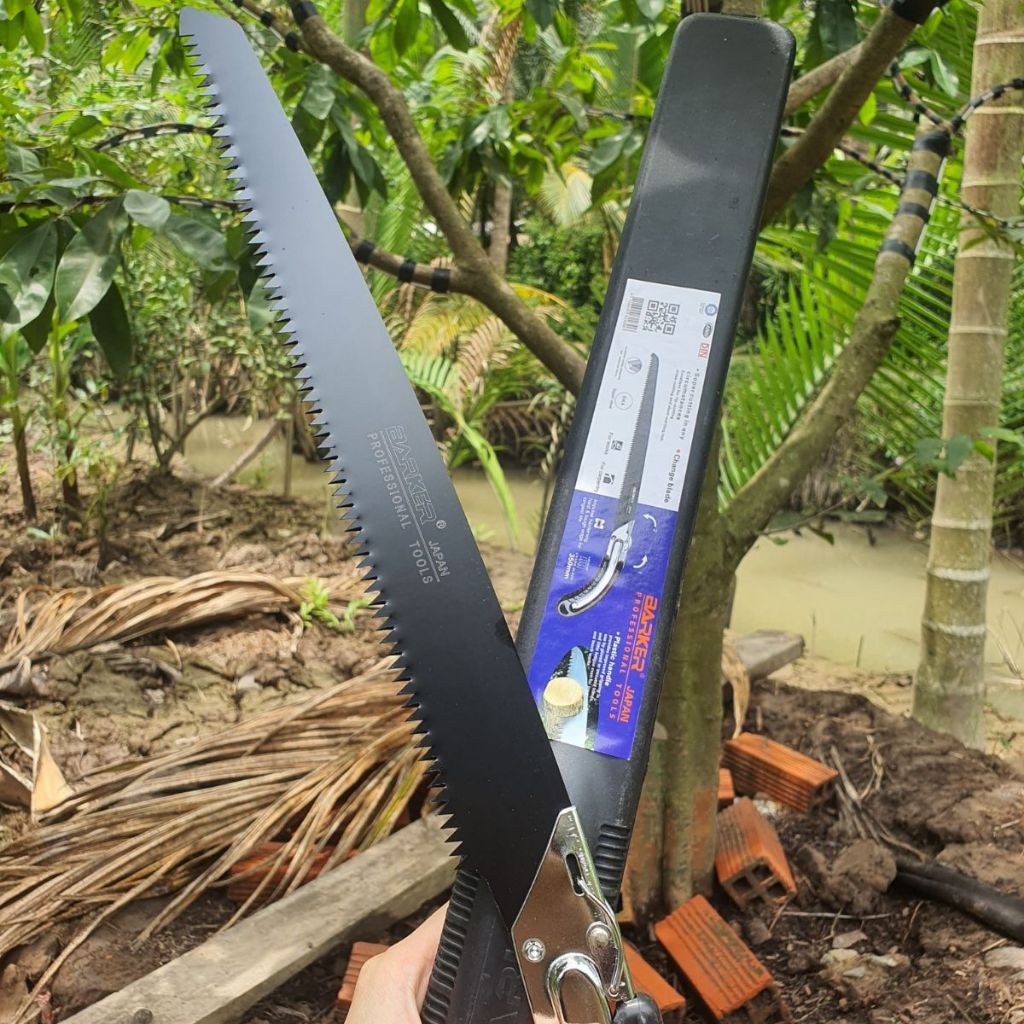 (FREESHIP) Combo Cưa Barker Kèm Lưỡi Cưa Cao Cấp Cưa Cầm Tay Made In Japan - Dụng Cụ Nông Nghiệp GD Smart