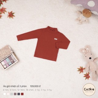 Áo giữ nhiệt cổ 3p Cookie size từ 6-9m đến 2y