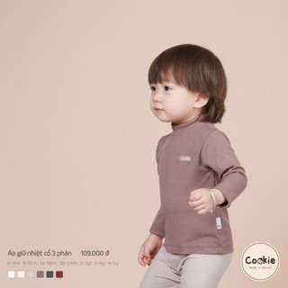 Áo giữ nhiệt cổ 3p Cookie size từ 6-9m đến 2y