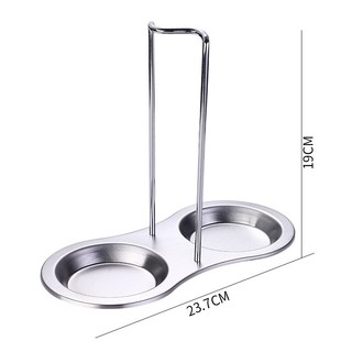Giá để 2 muông ăn lẩu inox  loại tốt shop có bán thêm muông lẩu không kèm muỗng  - dụng cụ để muỗng