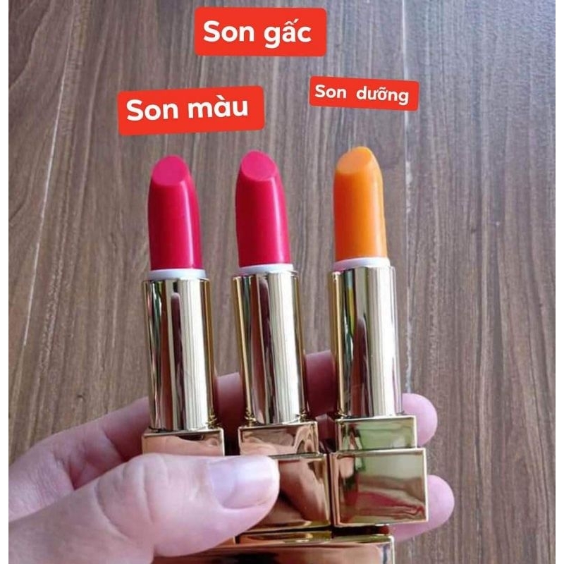 son gấc màu hồng sen sx Việt Nam chếch mã vạch thoải mái