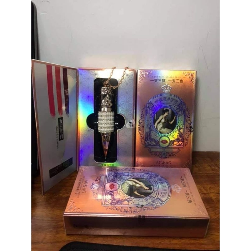 son kim cương 3 màu trên 1 thỏi
