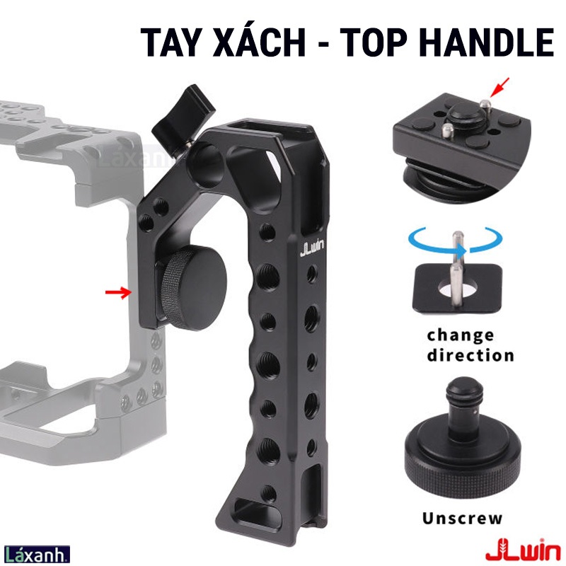 Top handle JLWin Tay cầm nắm khung máy ảnh rig cage quay video quay ...