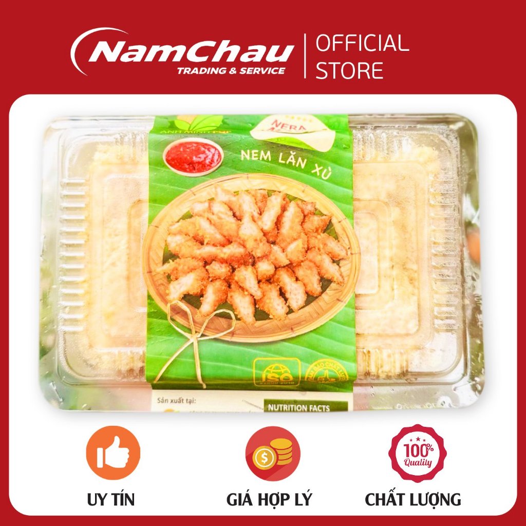 Nem chua rán Hà Nội, Nem lăn xù Nera Max hộp 20 chiếc [HN giao hàng hỏa ...