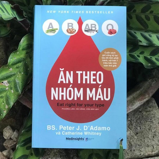 Ảnh Sách: Ăn theo nhóm Máu 1