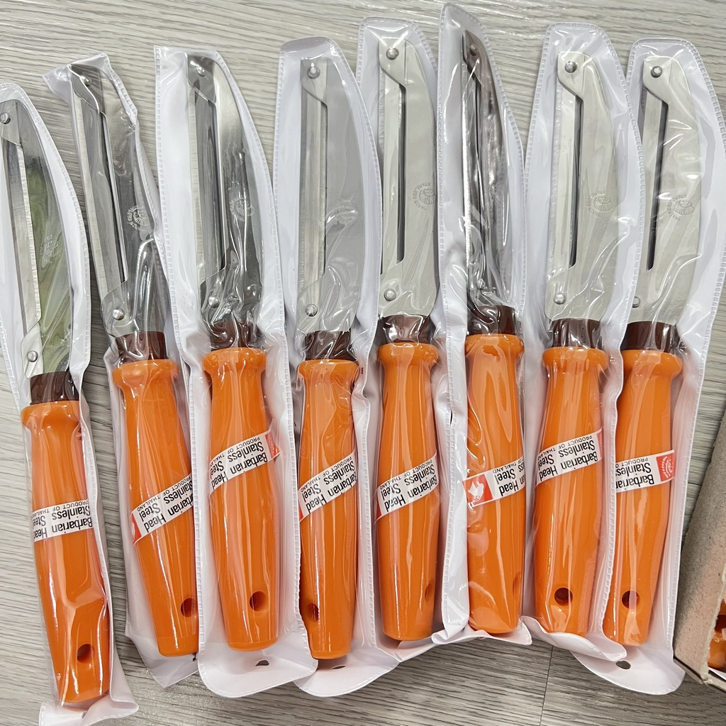 Dao Bào Inox Thái Lan Cán Vàng Siêu Bén, Dao Bào Inox Đa Năng, Dao Gọt ...