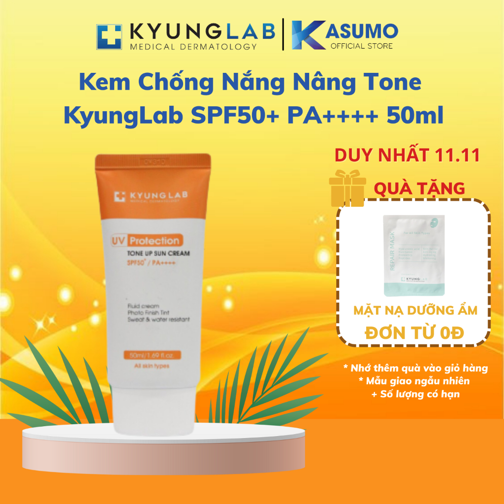 Kem Chống Nắng Nâng Tone Kyunglab Uv Protection Tone Up Sun Cream Spf50 Dành Cho Da Dầu Da 7284