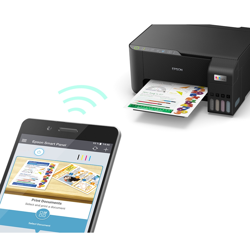 Máy In Phun Màu Đa Năng Epson L3250 Wifi Chính Hãng In Nhanh Tiết Kiệm Điện - Máy In Tốt
