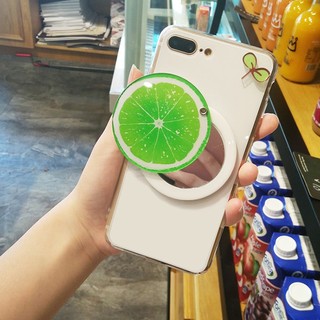 Gương mini bỏ túi cầm tay dễ thương - Gương trang trí ốp lưng điện thoại, móc khóa