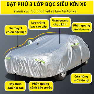 Bạt che phủ xe Mercedes GLA cao cấp ( bạt 3 lớp Tráng Nhôm, chống xước, chống nước, chống nắng nóng cực hiệu quả)