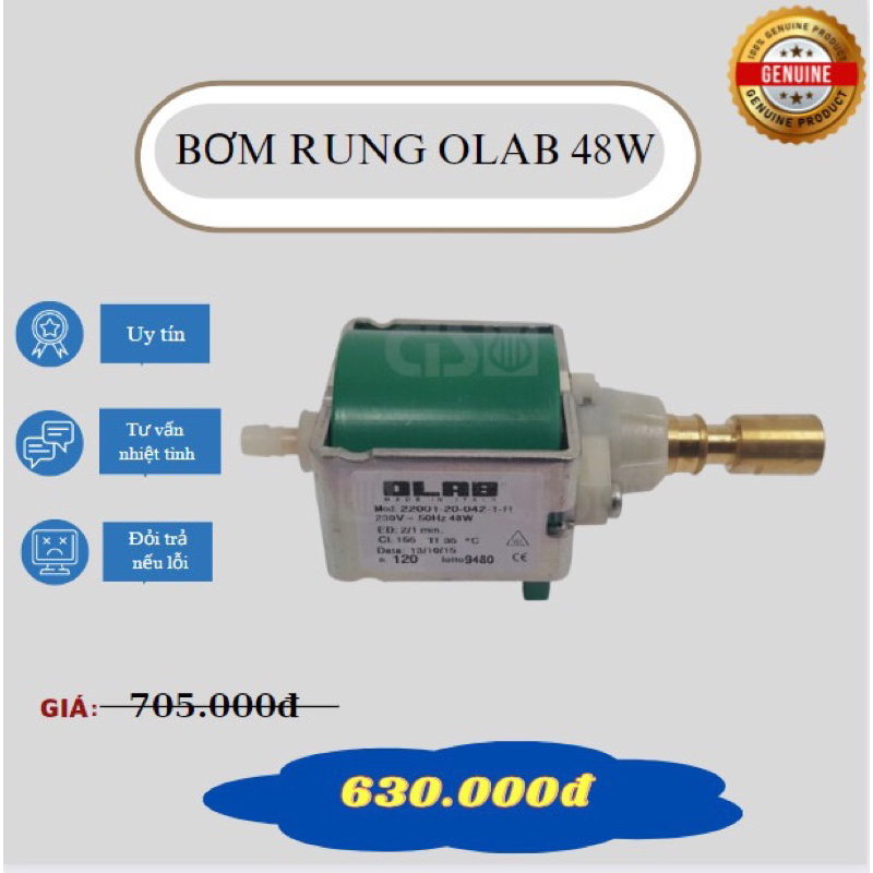 BƠM RUNG OLAB 48W MÁY PHA CAFE | Shopee Việt Nam