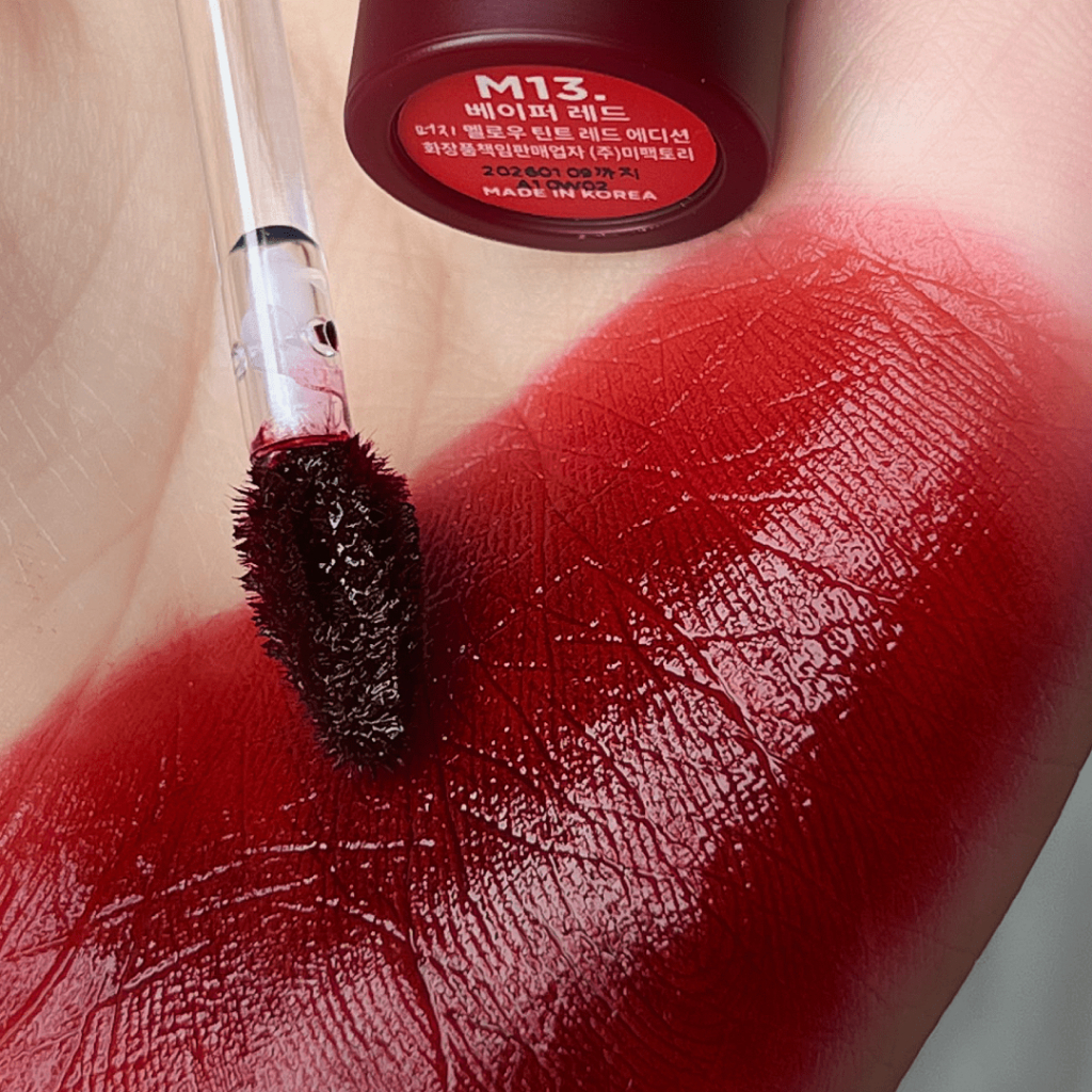 Ảnh Combo Son Lì Vỏ Bạc Merzy The Glam Mellow Tint 4g + Son Tint Bóng Merzy The Watery Dew Tint 4g 3