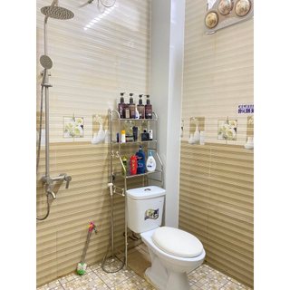 Giá INOX Để Đồ Nhà Tắm Tiện Lợi, Kệ Để Đồ Toilet Máy Giặt Đa Năng