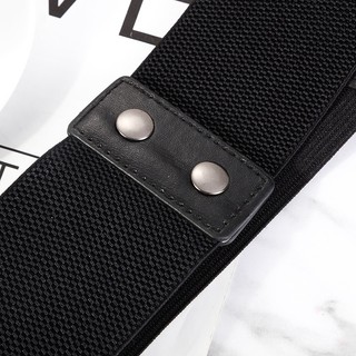 Đai váy liền, corset đầm, áo sơ mi, jumpsuit bản rộng, chất liệu co giãn, khuy bấm, mặt xỏ dây trang trí W74