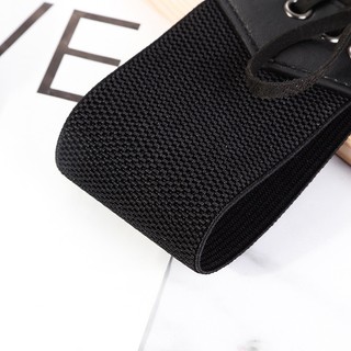 Đai váy liền, corset đầm, áo sơ mi, jumpsuit bản rộng, chất liệu co giãn, khuy bấm, mặt xỏ dây trang trí W74