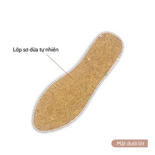 Lót Giầy Khử Mùi Hương Quế CI-09 Chất liệu Sơ Dừa, Sợi Bông Tự Nhiên