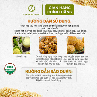 Hạt mè đen mè vàng, vừng đen, vừng vàng hữu cơ C'LaVie 200g