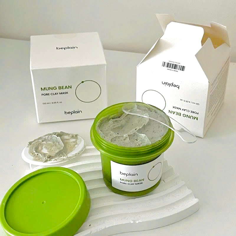 MẶT NẠ ĐẤT SÉT ĐẬU XANH BEPLAIN MUNG BEAN PORE CLAY MASK