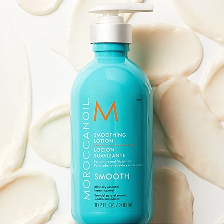 Kem dưỡng tóc - Moroccanoil Smoothing Lotion - hỗ trợ quá trình sấy tóc cho tóc suôn mượt hơn (300ml) - LT