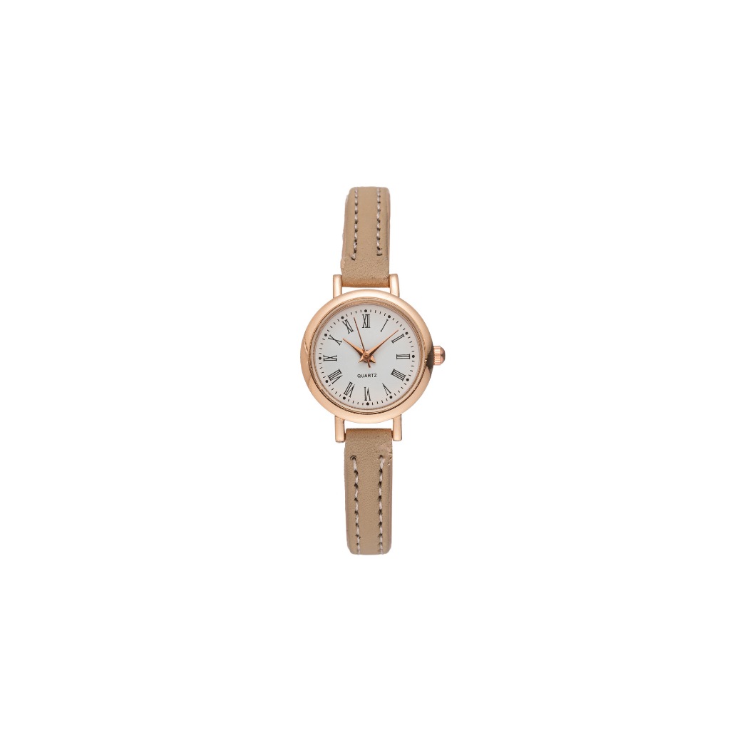 Đồng Hồ Nữ QUARTZ Dây Da Size 22mm Cực Xinh Số La Mã