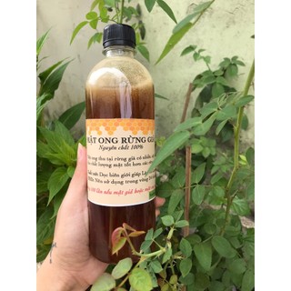 Mật Ong Rừng Già Tự Nhiên - Không Nuôi, Không Pha Tạp Chất