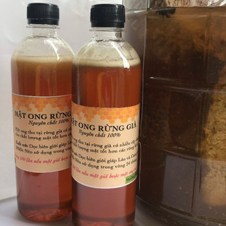Mật Ong Rừng Già Tự Nhiên - Không Nuôi, Không Pha Tạp Chất