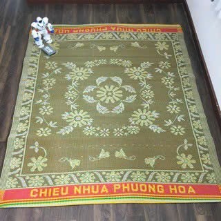 Chiếu nhựa gấp gọn,chiếu nhựa ăn cơm bày cỗ mầu ngẫu nhiên