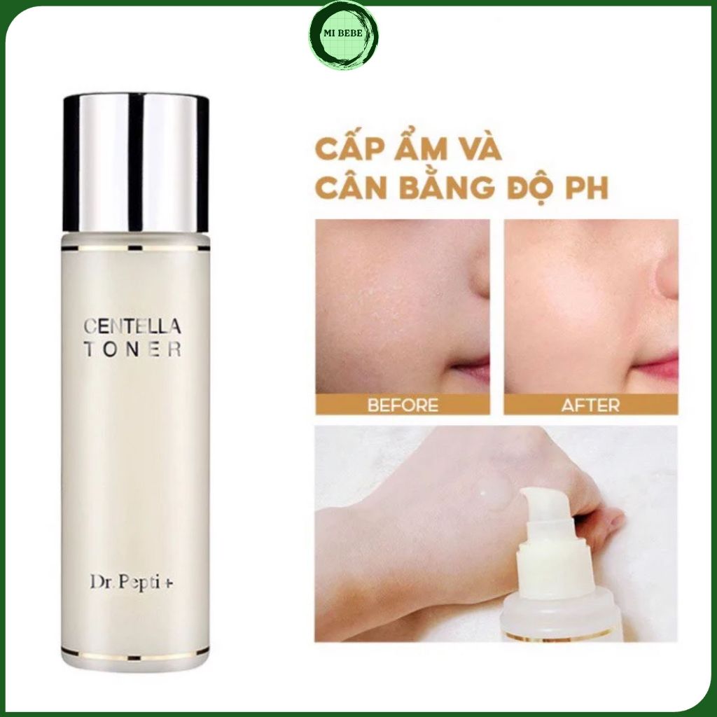 Nước Hoa Hồng Dưỡng Da Căng Bóng Dr.Pepti Centella Toner 180ml | Shopee ...