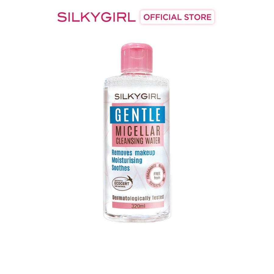 Ảnh Nước tẩy trang dịu nhẹ Silkygirl Gentle Micellar Cleansing Water 105ML/320ML 2