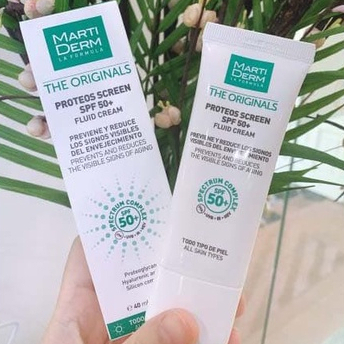 Kem Chống Nắng MARTIDERM Proteos Screen SPF 50+ phổ rộng, ngừa lão hóa