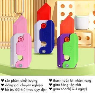 Dao Cà Rốt 20cm-40cm Dài Krambit Hình Bướm Trọng Lực Đồ Chơi Độc Lạ QT48